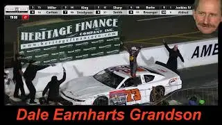 Wyatt Miller Dale Earnhardt's Grandson Wins in His Second Race in a Asphalt Stock Car 🏁