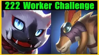 222 Worker Challenge with Pilgrim/Nekomata! Legion TD 2 RANKED Fiesta