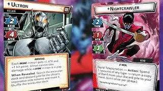 Marvel Champions Nigthcrawler vs Expert Ultron Live Replay