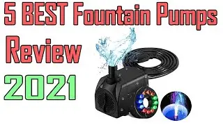 5 Best Fountain Pumps Review 2021