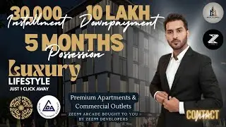 ZEE99 Arcade | Luxury Apartments & Commercial Spaces | Bahria Town Lhr | Zain Malik | Malik Holdings