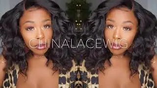 Chinalacewig Brazilian Virgin Hair Loose Wave 360 Frontal Wigs CF107