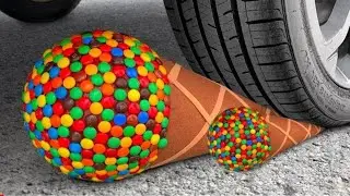 Experiment Car vs big horn, Coca Cola, Fanta Balloons| Crushing Crunchy & Soft Things by Car