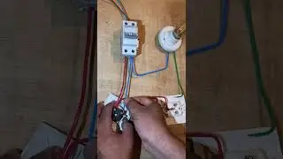 Sch&eacute;ma de c&acirc;blage interrupteur-lampe (Switch-Lamp Wiring Diagram)
