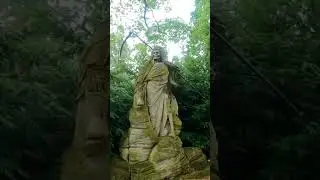 Creepy statue of the Grim Reaper #cemetery #grimreaper #death FULL WALK ON CHANNEL