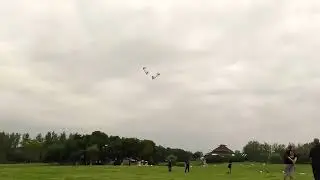 Pairs Wuhan 4 line World Kite Cup, The Flying Squad, Round 2