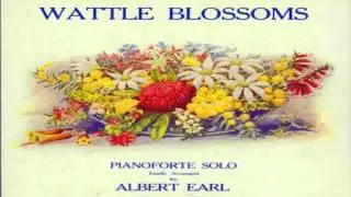 Wattle Blossom 1910 by Albert Bokhara Saunders 1880-1946