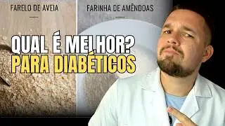 Farinha de amêndoas x farelo de aveia: impacto na glicemia