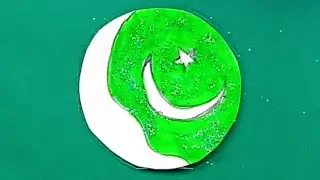 14 August badge | DIY super easy badge | Independence day | جشنِ آزادی 🇵🇰