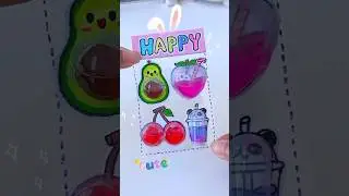 DIY easy 3D stickers #shorts #tonniartandcraft #love #craft #cute #diy