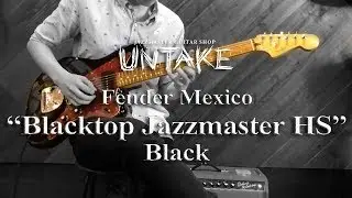 Fender Mexico &ldquo;Blacktop Jazzmaster HS&rdquo; Black