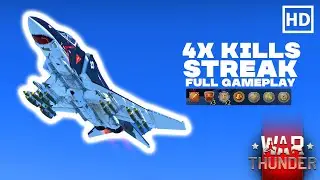 WARTHUNDER F‑4S PREMIUM JET | with Kill Streak + Full Gameplay