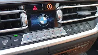 BMW Next Generation Klimabedienteil-Anzeige f&uuml;r 3er und 4er G20/G22