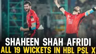 Shaheen Shah Afridi Dominates With Most Wickets in HBL PSL X | M3O1K