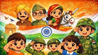 भारत माता के सच्चे सपूत 🇮🇳 | Republic Day Special for Kids | Khel Pitara