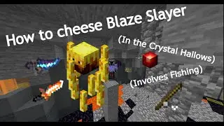 How to EASILY cheese Blaze Slayer in the Crystal Hallows in Hypixel Skyblock