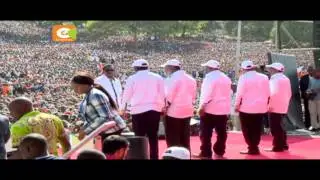 Thousands gathered at Uhuru Park for unveiling of NASA line up