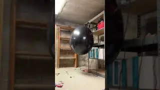 Pump to pop gigantic 36&rdquo; balloon