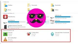 Add network shortcut in windows 10 file explorer menu