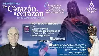 Luisa Piccarreta🔹Ministros Extraordinarios🔹Misas Gregorianas. De Corazón a corazón