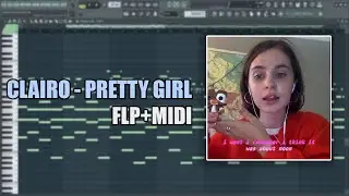 Clairo - Pretty Girl (MIDI + FLP) (FL Studio Piano Tutorial / Cover)