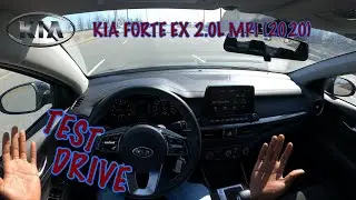 2020 Kia Forte EX 2.0 L MPI 147 hp - POV Test Drive