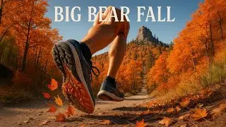 Fall Weekend in Big Bear 🍁 | Castle Rock Hike, Marathon, Fall Colors & Indian Dinner at Masala Craft