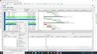 4-  Activities Relations (Preparing schedule on primavera)/عمل تربيط وعلاقات للانشطة على البريمافيرا