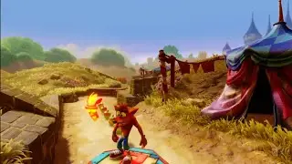 Crash Bandicoot N. Sane Trilogy PS4: Crash Bandicoot 3: Toad Village & Bone Yard Gameplay