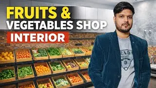 Modern Fruits & Vegetable Shop Interior Design | Low Budget Sabzi Shop Setup#shopinteriordesign