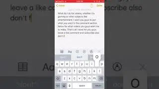 What videos should I make?