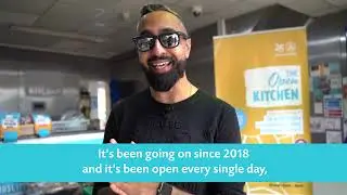 SuperSaf visits the Muslim Hands Open Kitchen!