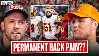 Clay Matthews & Will Compton Are In NEVER-ENDING Battle With Their Back Pain | Bussin' With The Boys