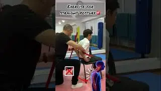 Exercise for posture #yoga #back #posture #exercise #lesson #backpain #martialarts #split #kids #mma