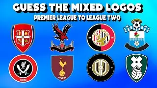 Guess Premier League to League Two Logos (Mixed) | Logo Quiz | English Football Quiz