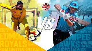 Edmonton Royals vs Winnipeg Hawks | GT20 Canada Season 1 Match 13 Highlights