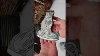 🐙 Abyssal Axe. 👉 Full Video ↗  #artisan #craftsmanship