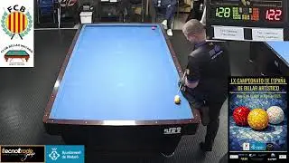 LX Campeonato de España de Billar Artístico - Fase final - Héctor Cuadrado VS            Pau Benítez