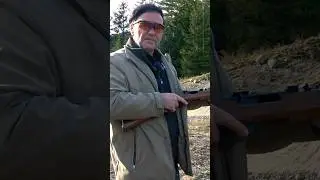 Стрельба из Ruger 44 #ружье #винтовка #охота #магнум