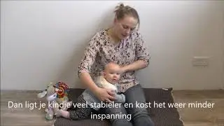 Variatie op buikligging