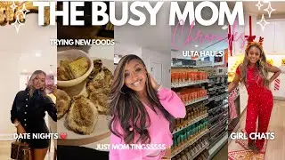THE BUSY MOM CHRONICLES ✨ | GIRL CHATS| D8 NIGHTS | HAULS | 