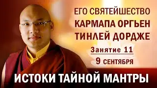 Семнадцатый Кармапа Оргьен Тринлей Дордже. Истоки тайной мантры. Занятие 11