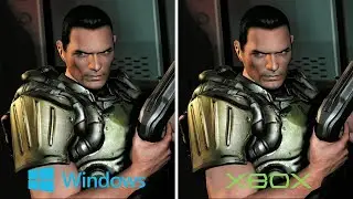 DOOM 3 [2004] PC vs Xbox (Graphics Comparison)