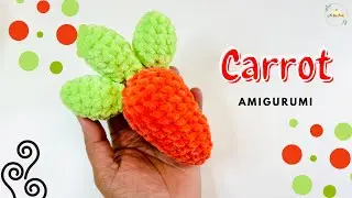 Amigurumi Carrot | Crochet Carrot Plushie | Easy Amigurumi