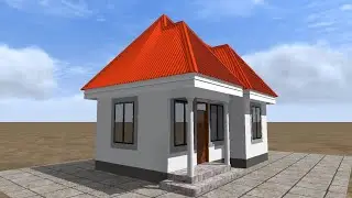 1 BEDROOM CLASSIC HOUSE PLAN 