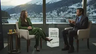 Davos 2025 interview - Dinakar Munagala with Olivia Kinghorst - CBSNews