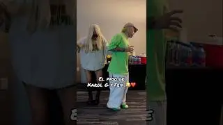 El paso de baile de Karol G y Feid 😂