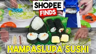 *HONEST REVIEW* Sushi HAMPASLUPA EDITION | Shopee Finds | Product Review