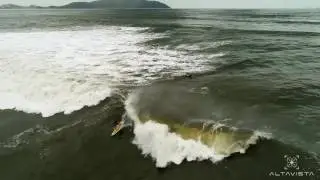 Surf na Garganta do Diabo - S&atilde;o Vicente/SP