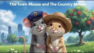 The Town Mouse and The Country Mouse 🐭 | Animated English Story | Relaxing Listening Practice